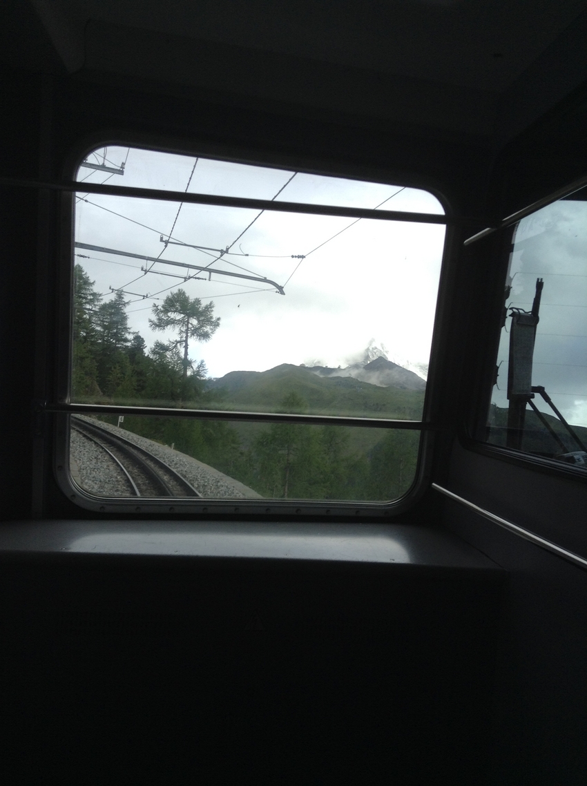 登山鉄道。