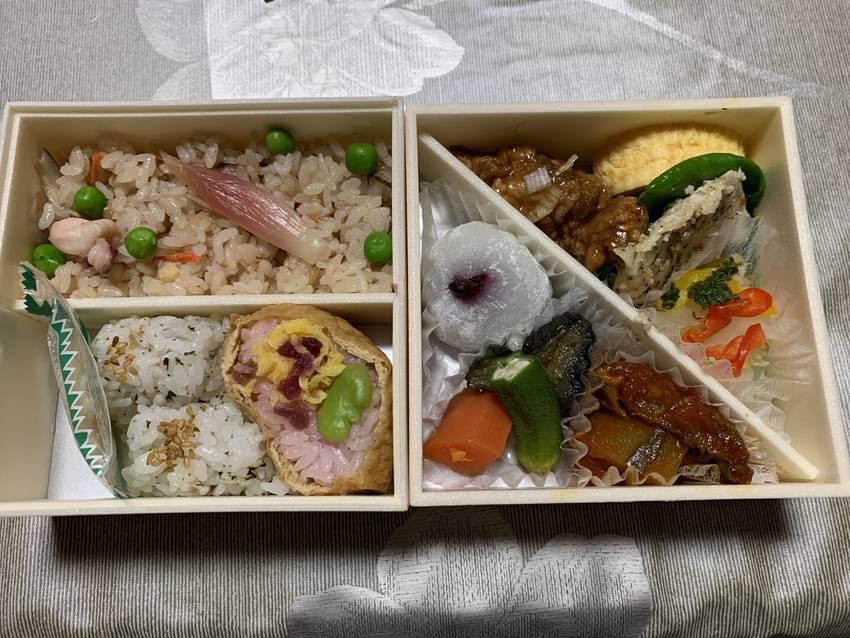 芝寿司の朔日弁当