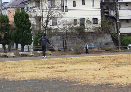 日差しがないからちょっと寒めで...