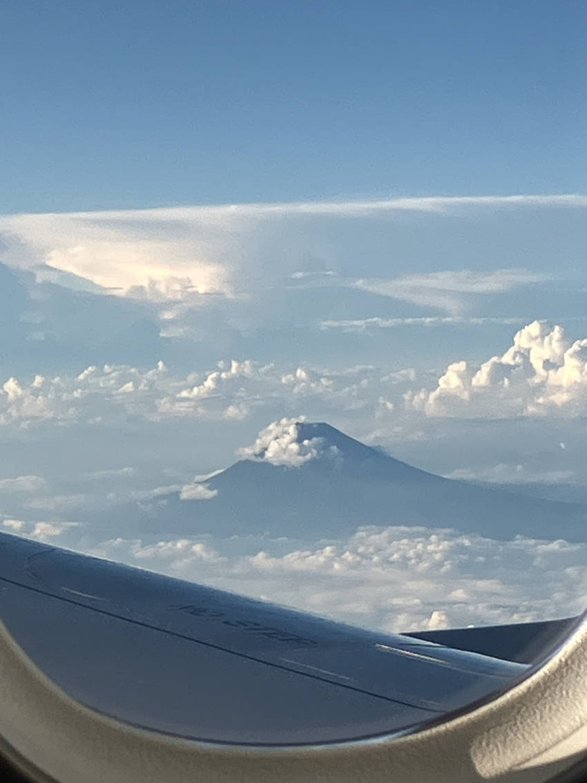 旅の締めくくりは富士の山！