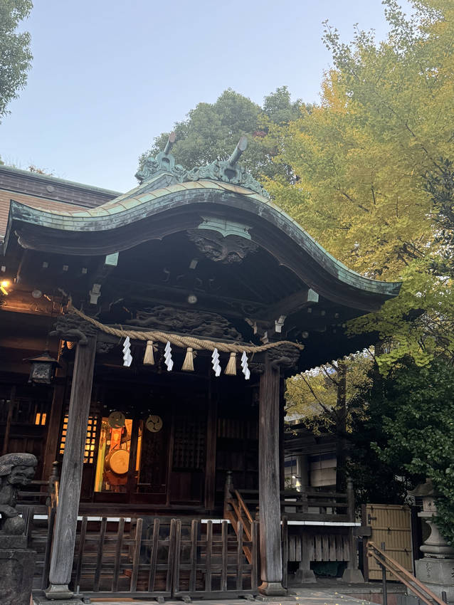 №339　今日は新嘗祭　神社へ...