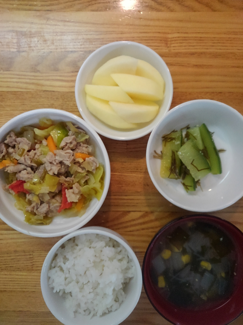 今日の給食