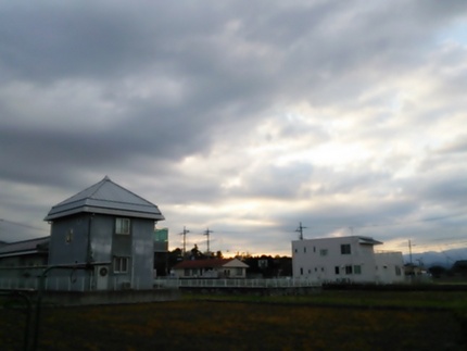 今朝の空