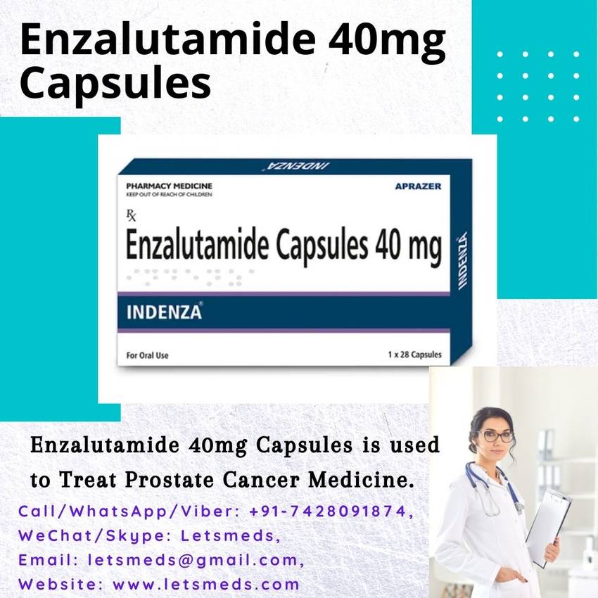 Enzalutamide 40mg Capsules W...