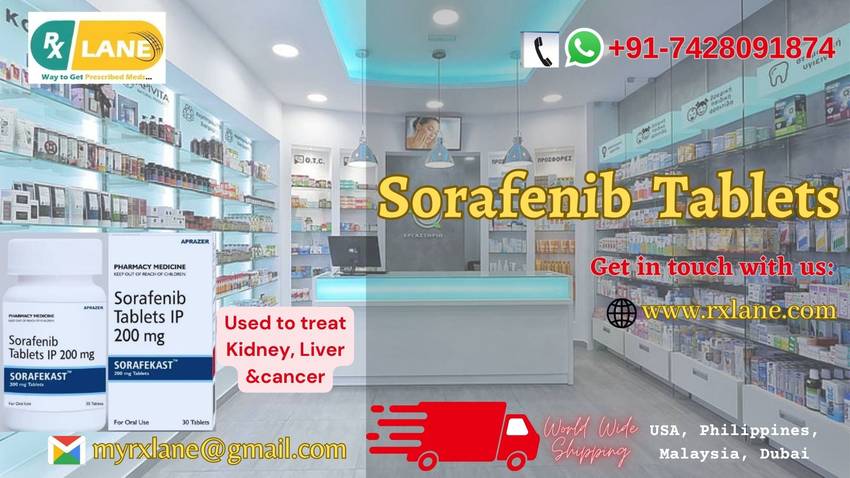 Generic Sorafenib 200mg Table...