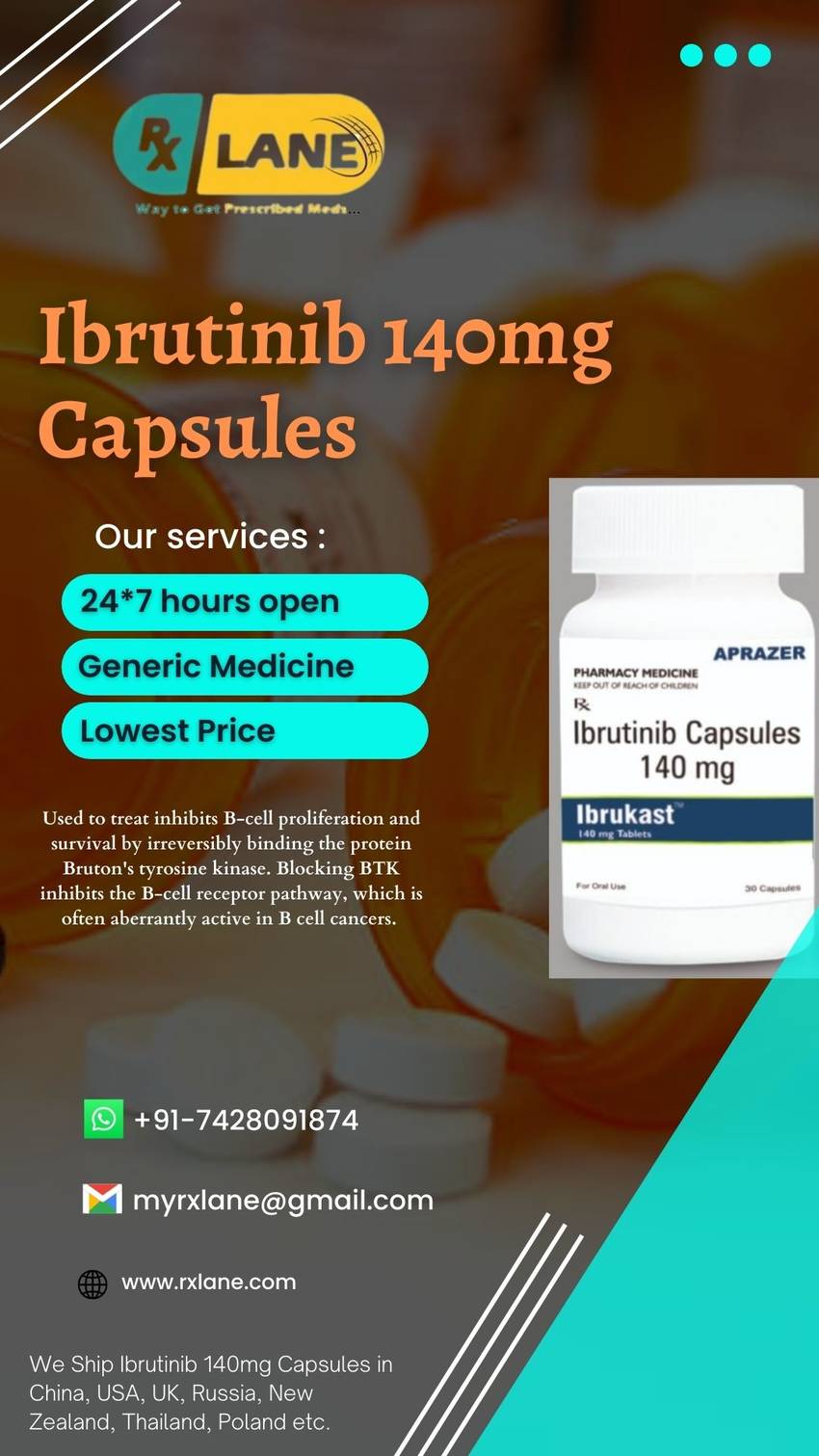Buy Ibrutinib Capsules brands ...