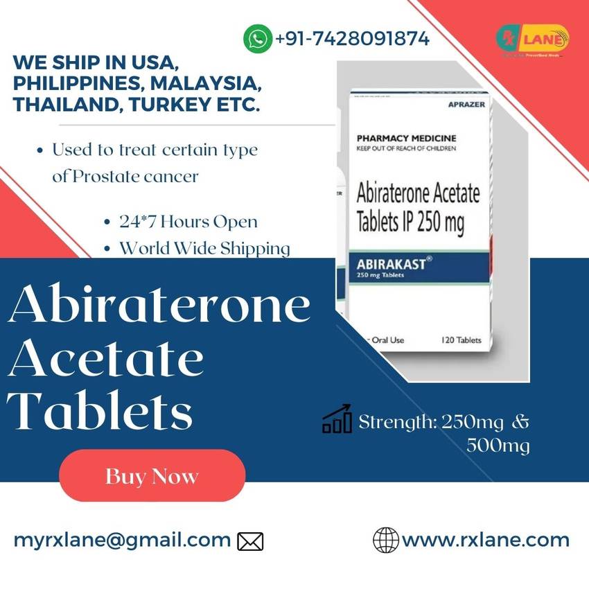 Abiraterone 500mg Tablets Thai...