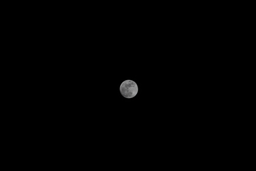 300mm Lens ... Shooting Moon
