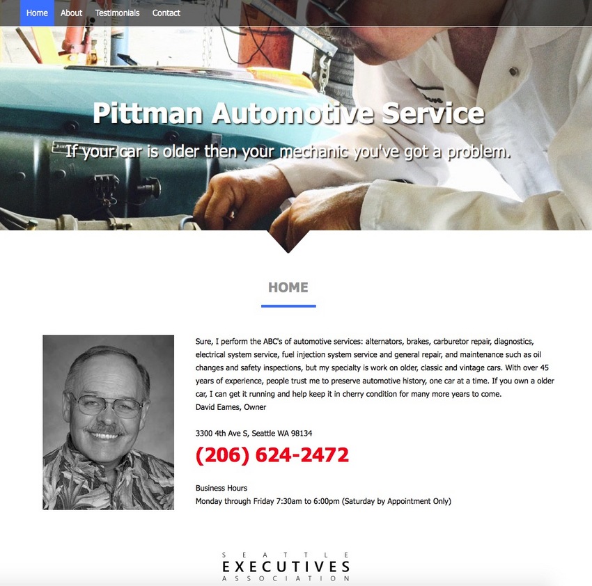 Pittman Automotive Service Web...
