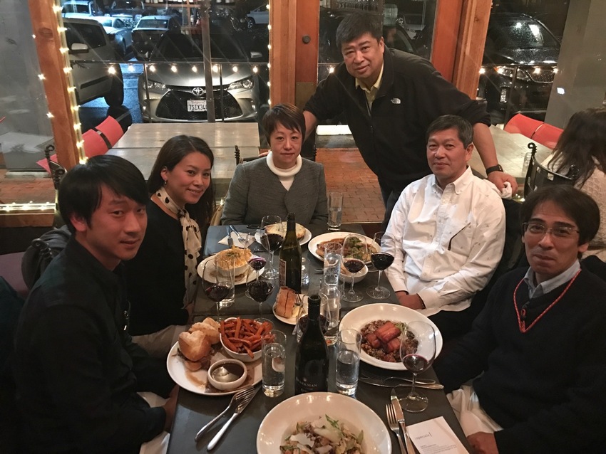 Dinner with Clients from Japan