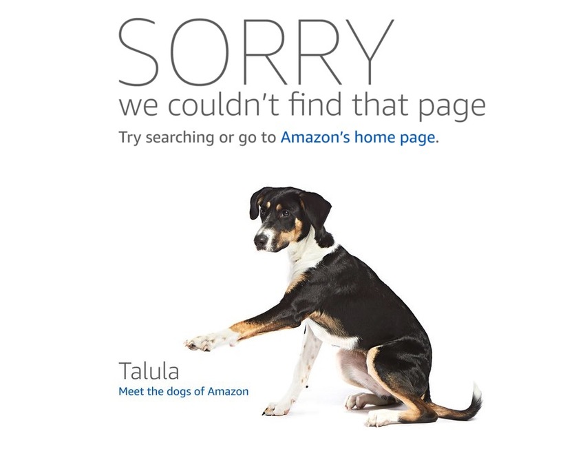 Amazon : Page Not Found Mes...