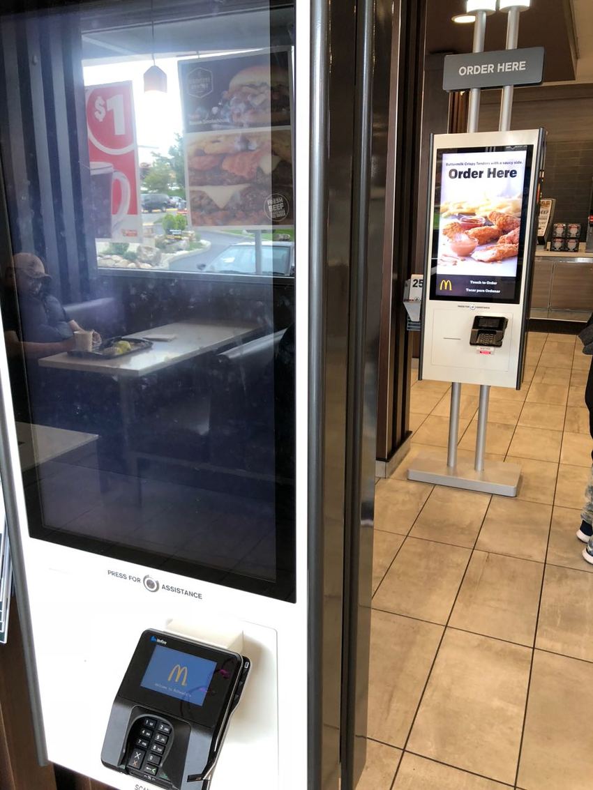 McDonald's Automated Kiosk