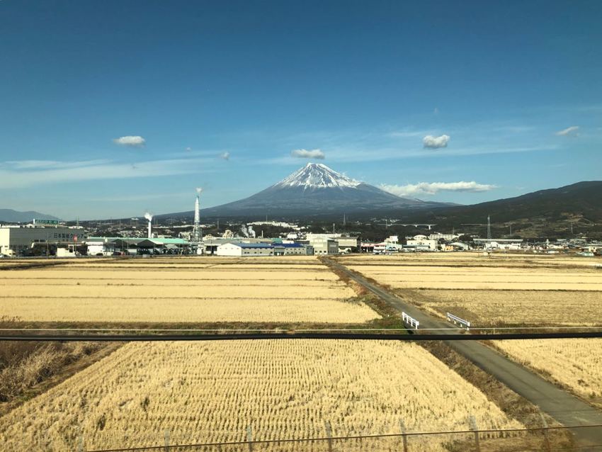 Mt. Fuji From Shinakansen