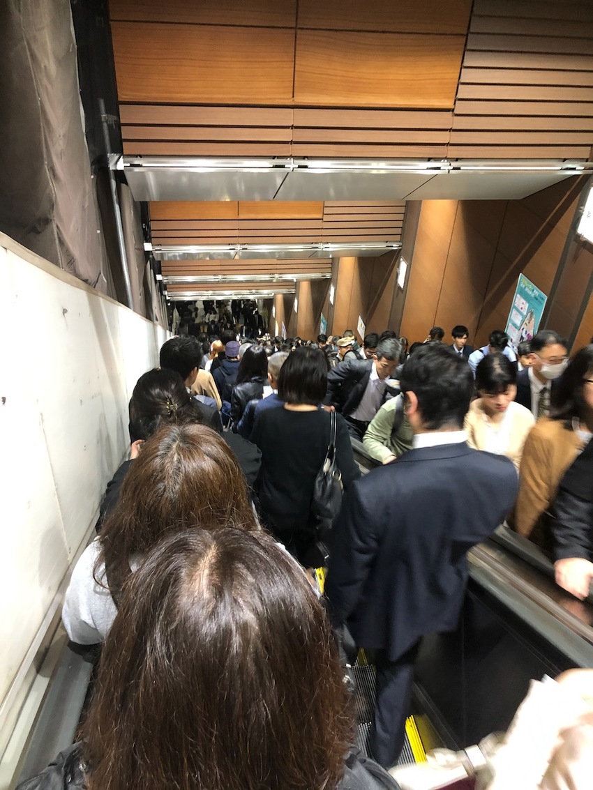 Rush Hour in Tokyo