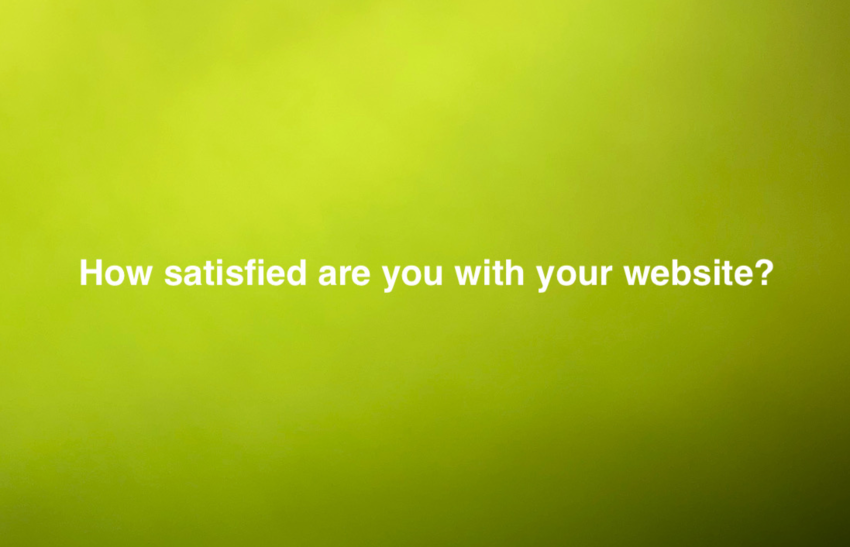 How satisfied are you with yo...