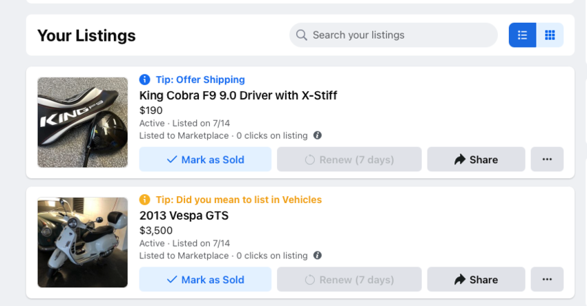 King Cobra F9 9.0 sold!!!