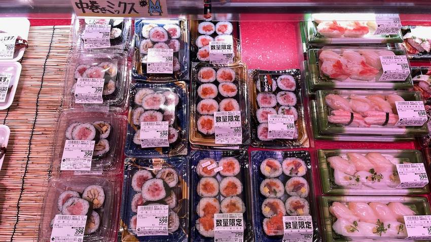 Fresh Sushi in the Box