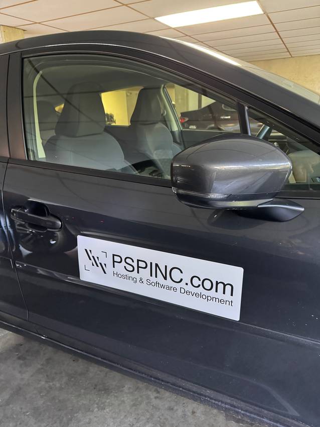 PSPINC New Company Vehicle