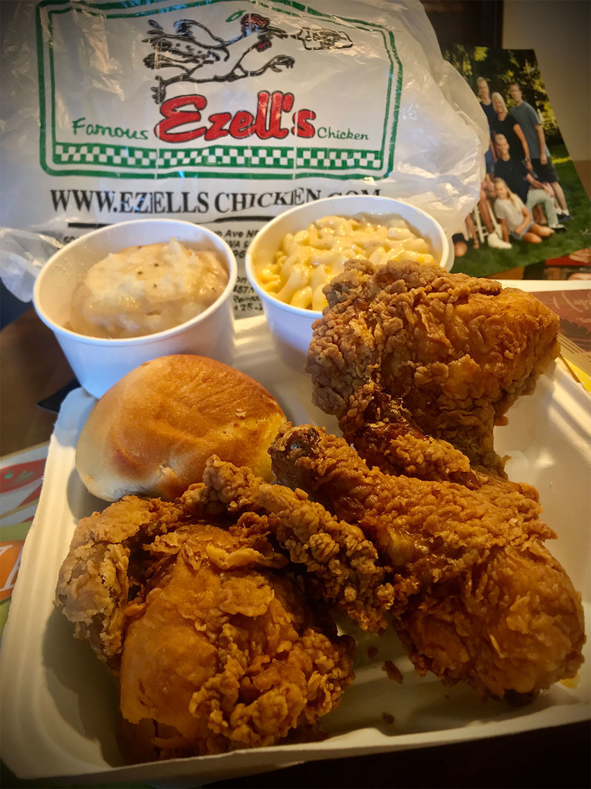 Ezell's Famous Chicken is the...