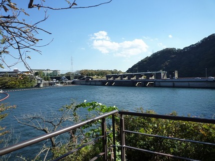 津久井湖です。