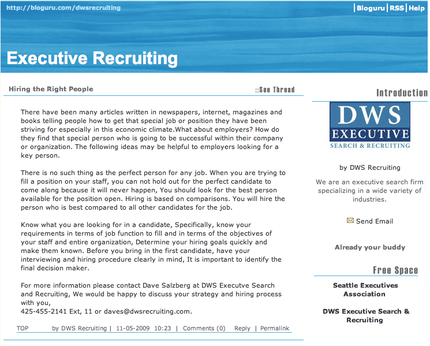 Executive Recruiting