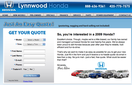 Lynnwood Honda has just bee...