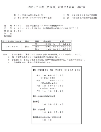 【教士の部】