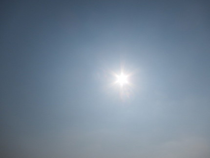 10時の空