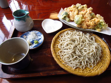 ランチのじかん～天麩羅盛り合わ...